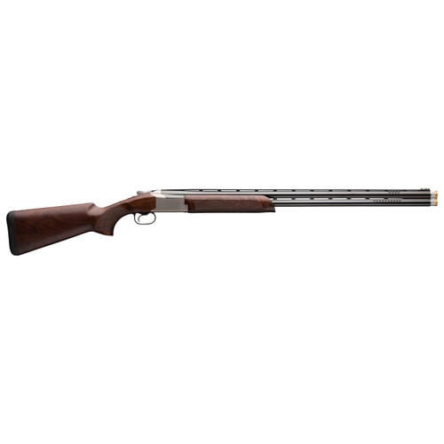 Browning 0135823009 Citori 725 Trap 12 Gauge with 32" Polished Blued Barrel, 2.75" Chamber, 2rd Capacity, Silver Nitride Metal Finish & Gloss Black Walnut Adjustable Comb Stock Left Hand (Full Size) -