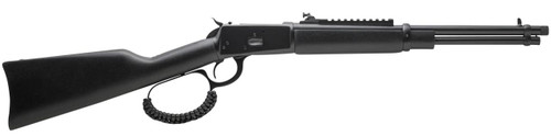 Rossi 923571613TB R92  38 Special +P or 357 Mag Caliber with 8+1 Capacity, 16.50" Round Barrel, Triple Black Cerakote Metal Finish & Black Synthetic Stock Right Hand (Full Size) - 754908232208