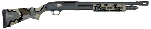 Mossberg 52145 590 Thunder Ranch 12 Gauge 5+1 3" 18.50" Stand-Off Breecher Barrel, Matte Blued Metal Finish, Drilled & Tapped Receiver, KUIU Camo Synthetic Stock W/Tri-Rail Forend, Compact LOP - 01581