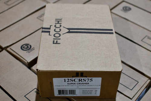 Fiocchi 12SCRS75 Premium High Antimony Lead 12 Ga 2.75" 1 oz 1400 FPS 7.5 Shot 250 Case - 762344851440