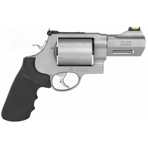 S&W 500 Performance Center .500 S&W Magnum 3.5 Inch Barrel Fiber Optic Front Sight Glassbead Finish 5 Round - 022188870008