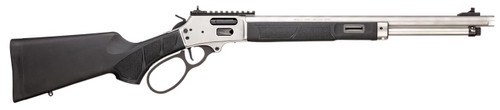 Smith & Wesson 13812 1854  44 Mag 9+1 19.25" Stainless Steel Threaded Barrel, Picatinny Rail Receiver, Fixed Black Synthetic Stock - 022188896862