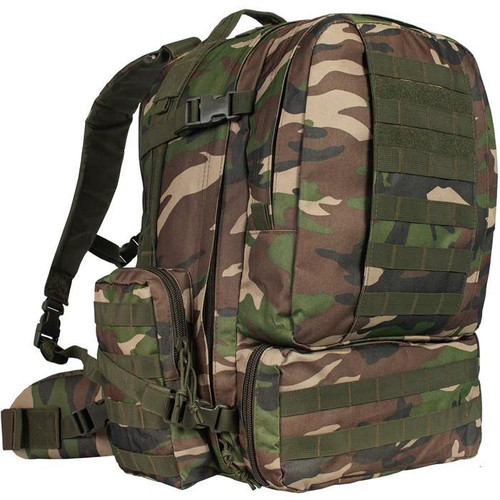 Fox Outdoor Advanced 3-Day Combat Pack Woodland Camo - 099598564643