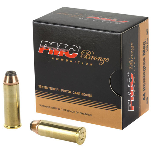 PMC Bronze Line .44 Special 180 Grain Jacketed Hollow Point 20 Box - 741569200028