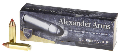 Alexander Arms AB300FTXBOX FTX 50 Beowulf 300 gr Hornady FTX 20 Per Box