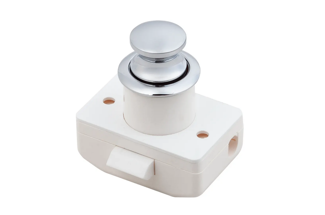 Ss Push Button Rim Latch - Trotac Marine
