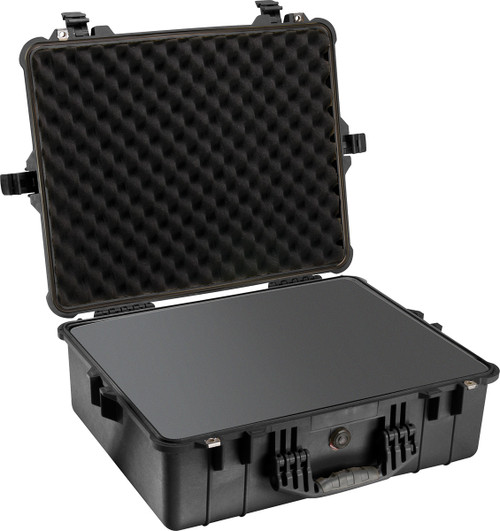 Pelican 1700 Protector Long Case with Foam Black - Trotac Marine