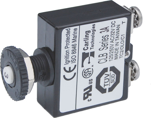 Blue Sea Circuit Breaker Push Button Screw Terminal