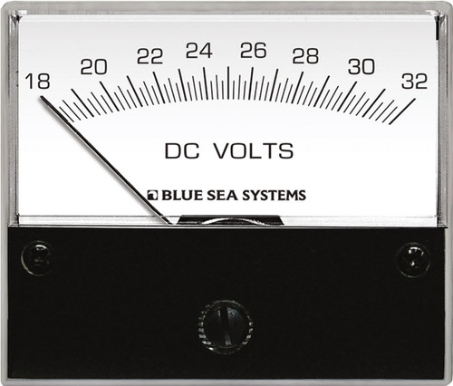 Blue Sea 8240 DC Voltmeter - 18 to 32V DC