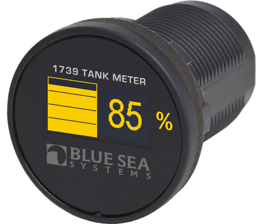 Blue Sea 1739 Mini OLED Tank Meter - Yellow