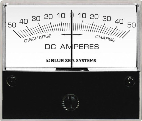 Blue Sea 8252 DC Ammeter - 50-0-50A with Shunt