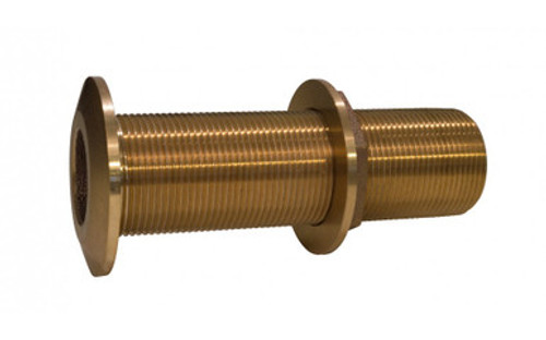 Groco THXL-2000-W 2" NPS NPT Combo XL Bronze Thru Hull | Trotac Marine