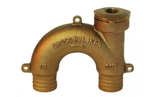 Groco HVL-1500 Bronze Vented Loop | Trotac Marine Groco HVL-1500 Bronze Vented Loop | Trotac Marine