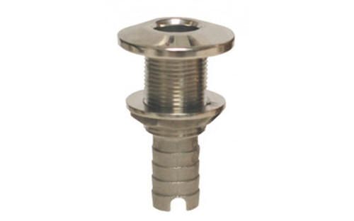 Groco HTH-750-S 3/4" Hose Barb Stainless Hose Thru Hull | Trotac Marine