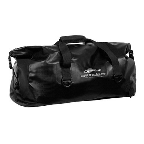Grundens Shoreleave 55L Duffle Bag Black | Trotac Marine