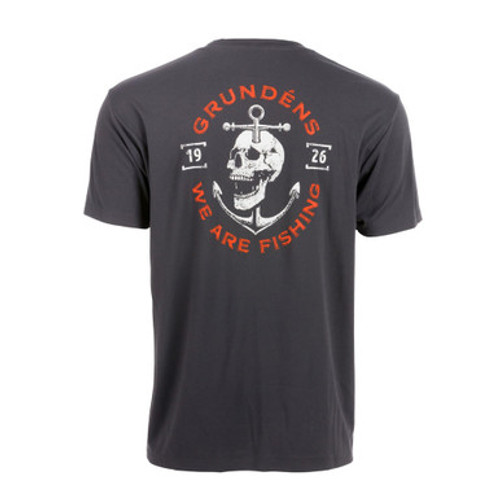 Grundens Anchor Down SS Tech Tee | Trotac Marine