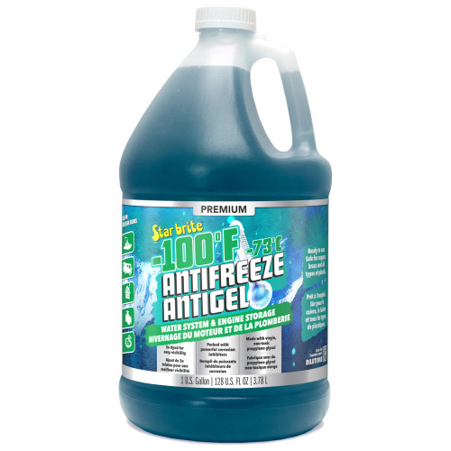 Starbrite -100°F Antifreeze for RV, Boat & Water System, Non-Toxic PG Starbrite -100°F Antifreeze for RV, Boat & Water System, Non-Toxic PG