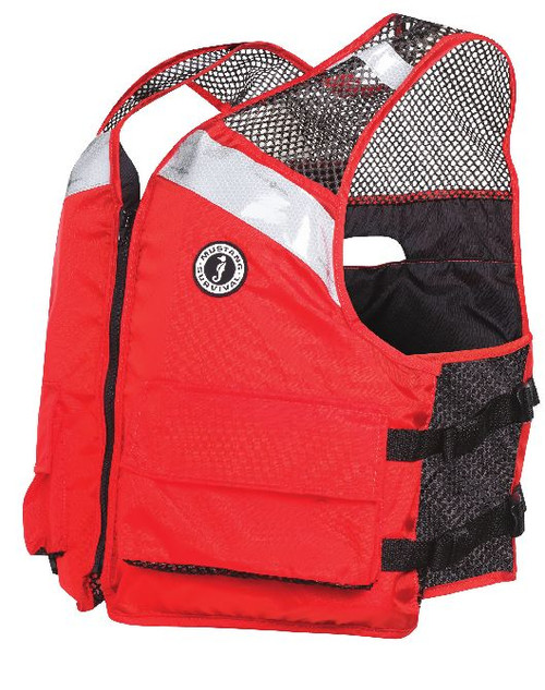 Industrial Mesh Vest - MV1254T1 - Orange