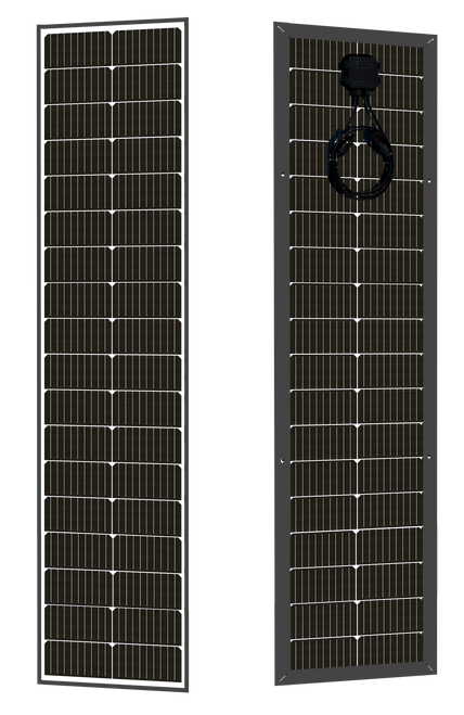 Lumera 140W  BiFacial 12V Solar Panel “Long & Skinny”