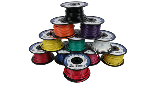 10GA Orange Tinned Wire