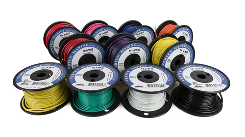 18GA Brown Tinned Wire
