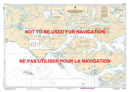 Chart 3547 - Queen Charlotte St-East