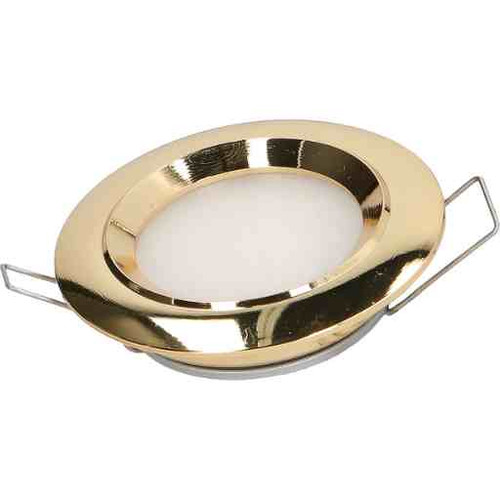 15w W.White 70mm Ceiling Light Br.Ring