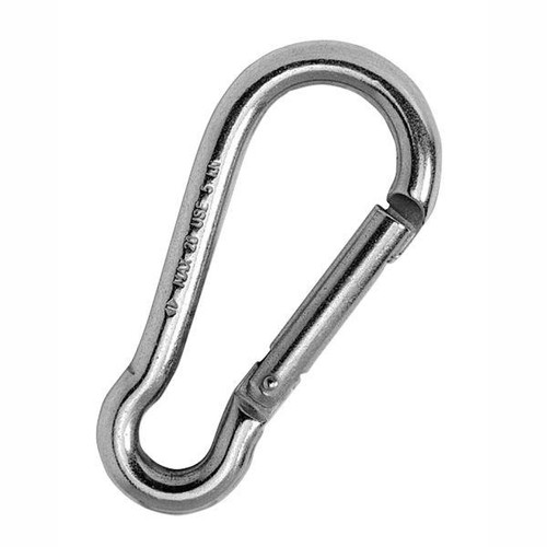 120mm Carabiner S.S. Snap No Thimble