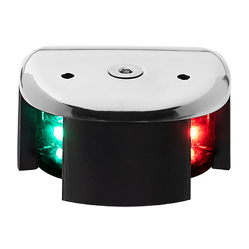 Aqua Signal 28105-7 Series 28 Bi-Color LED Deck Mount Light - Stainless Steel Housing