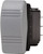 Blue Sea 8231 Contura Switch SPST Gray - OFF-(ON)