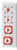 Blue Sea 6005 m-Series Mini On-Off Battery Switch with Key - Red