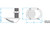 Groco STH-750-W 3/4" NPS NPT Combo Scoop Thru Hull
