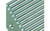 Groco ASC-3000-AL Aluminum Slotted Hull Scoop Strainer with Access Door for up to 3" Thru Hull