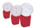 4" WHITE DECK PLATE/ BAG