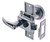 Perko 0930DP0CHR Rim Latch Set Reverse