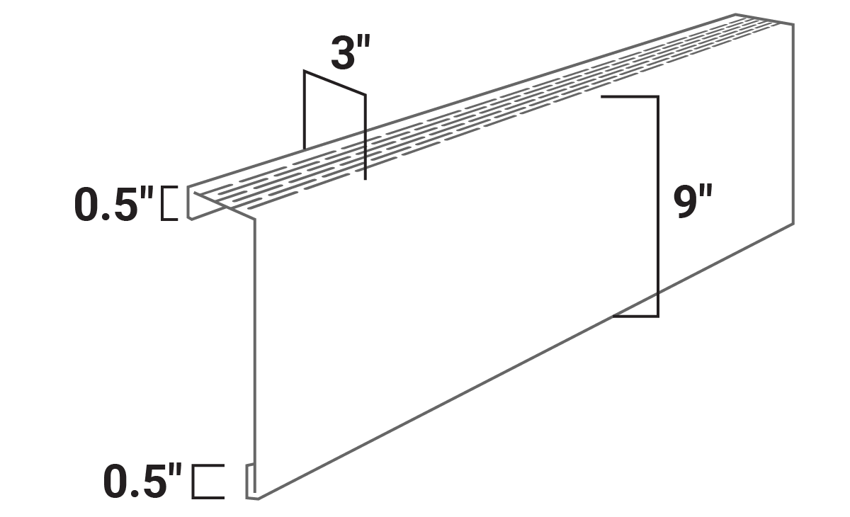 DEMI Baseboard Cover 5 ft length