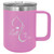 Lt. Purple 15 oz. Vacuum Insulated Mug with Slider Lid