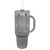 40 oz. Grey Travel Mug With Handle and Straw