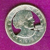 Susan B Anthony Portrait Cut Out, Pendant, or KeyRing