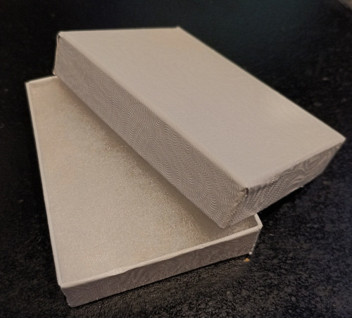 White Recycled Paper Gift Box