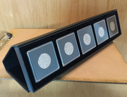 Black Velour AirBox for 5 Coins