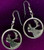 Canadian Quarter Caribou Earrings