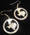 Texas Quarter Earrings