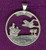 Florida Quarter Cut Out, Pendant, or KeyRing