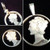 Winged Liberty "Mercury" Dime Cut Out or Pendant