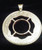 Maltese Cross in a Quarter Cut Out, Pendant, or KeyRing
