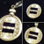 Equality Symbol in Dime as Cut Out, Pendant, or Keychain
