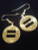 Equality Symbol Dime Earrings
