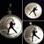 Sport Player Cut Out in a Quarter as a Cut Out, Pendant, or KeyRing
