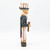 Hand Carved Uncle Sam Folk Art Figure Side A
